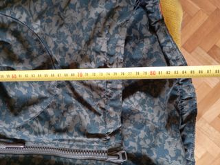 Abrigo impermeable invierno verde