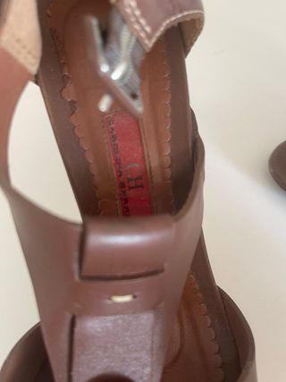 Zapato Carolina Herrera Marrón