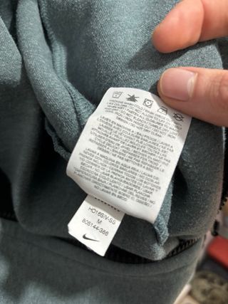 Sudadera Nike Verde con Cremallera