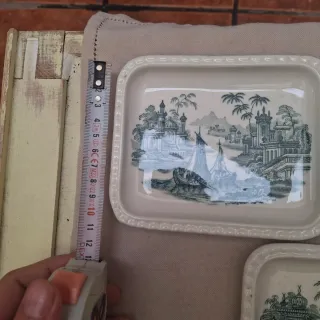 Jabonera La Cartuja porcelana