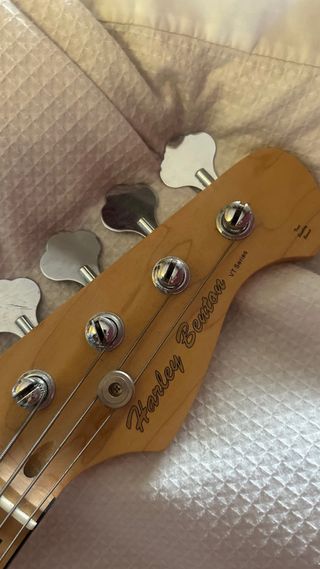 Bajo Harley Benton JB-75 MN Black Vintage +FUNDA