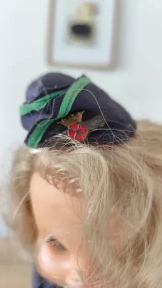 Muñeca Antigua Ejército del Aire