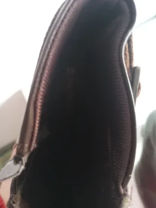 Botines de tacón marrones