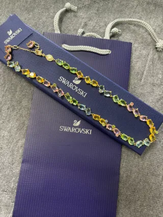 Collar Swarovski Tennis Gema Multicolor