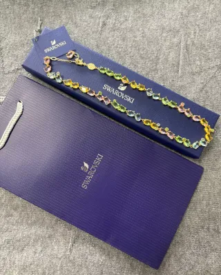 Collar Swarovski Tennis Gema Multicolor