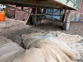 Remolque agrícola verde