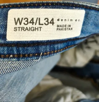 Pantalón vaquero básico azul