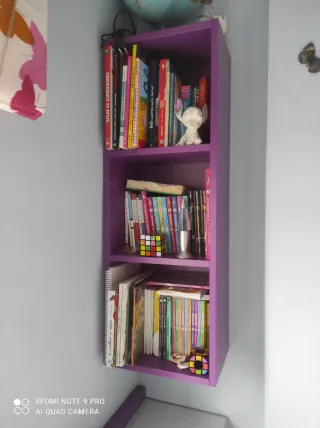 Litera tren con armario, escritorio y estantería