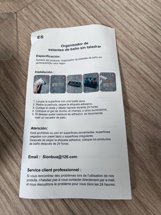 3 Scaffali Organizzatori Bagno Senza Trapano. NUOVO!