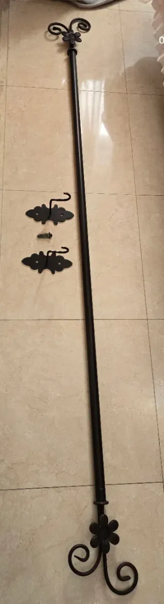 Barra de forja hecha a mano