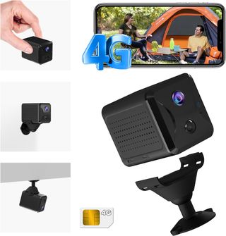 UCOCARE Mini Camara Vigilancia SIM, 4G LTE Camaras