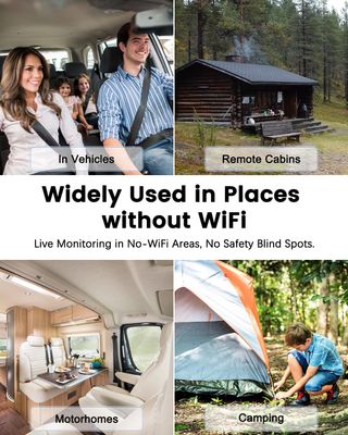 UCOCARE Mini Camara Vigilancia SIM, 4G LTE Camaras