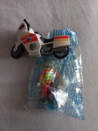 Playmobil Helicóptero City Action y Moto