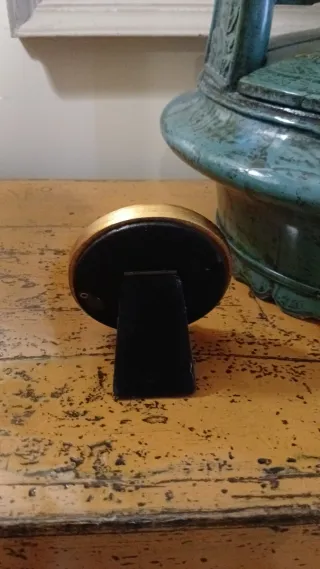 Moldura Dourada Vintage Oval 6,5x9cm