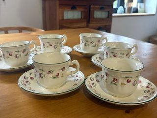 Juego de té San Claudio completo