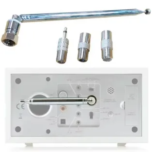 Antena Telescópica metalica para Radio FM