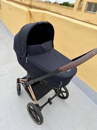 Carro dúo Cybex Priam Rosegold