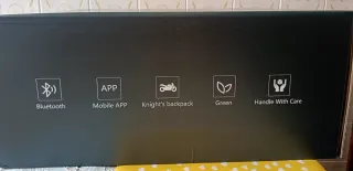 Zaino con display LED programmabile più Power bank