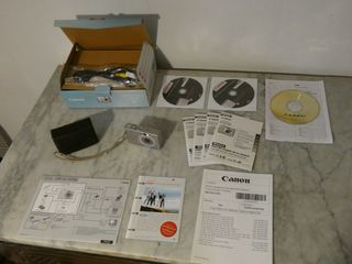 Canon IXUS 60 Plata Zoom 3x - Kit completo