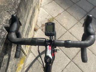 Bicicleta carretera Btwin cuadro carbono T55