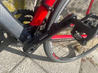 Bicicleta carretera Btwin cuadro carbono T55