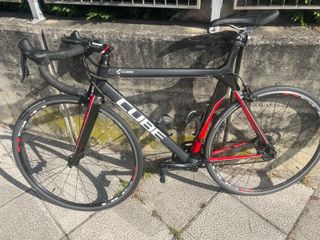 Bicicleta carretera Btwin cuadro carbono T55