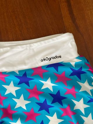 Falda de pádel 40grados estrellas