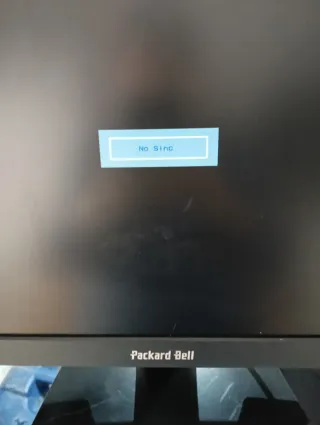 Monitor Packard Bell Negro