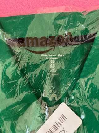 Amazon Essentials Camicia Polo Verde XL