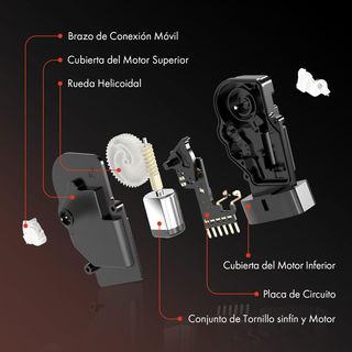 Frankberg Cerradura de puerta Servomotor Trasero D