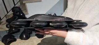 Patines Oxelo en línea + protecciones