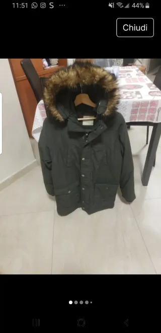 Giubbotto ragazzo con cappuccio