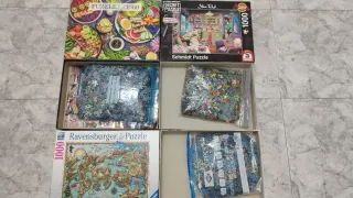 3 Puzzles 1000 Piezas Schmidt Ravensburger