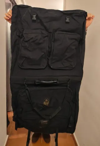 Portatrajes Ejército de Tierra Negro