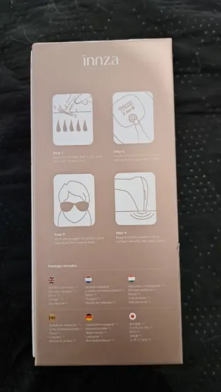 Depiladora Innza D-1176 Oro/Blanco