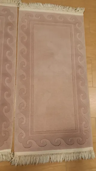 Juego 3 alfombras pie de cama 70x150