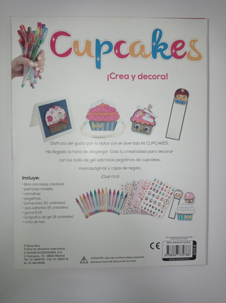 Carpeta Manualidades Cupcakes Susaeta