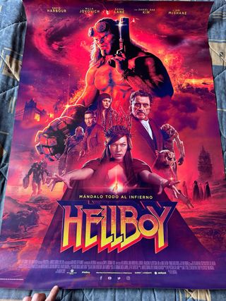 Póster de cine Hellboy
