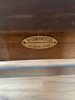 Mesa de centro de teka para jardín