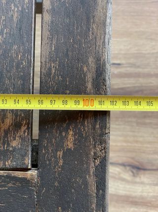 Mesa de centro de teka para jardín