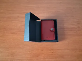 Cartera Secrid Miniwallet Veg Roja