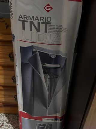 Armario de tela TNT Lidia G Medidas 160x75x46cm