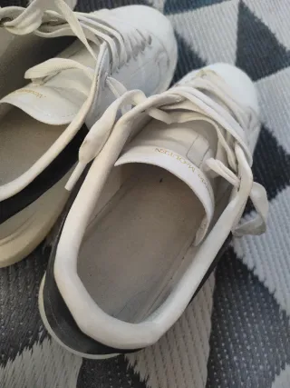 Sneakers Alexander McQueen Bianche Taglia 43