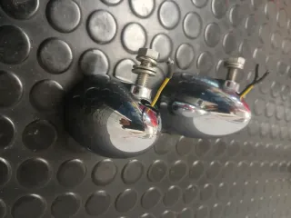 Intermitentes LED Harley Cromados