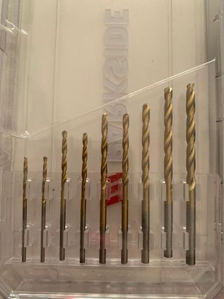 Set punte elicoidali HSS Parkside