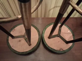 Coppia Sgabelli Alti anni 50/60