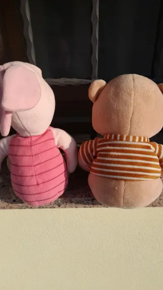 2 Peluche Orsetto e Maialino