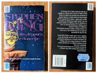 Lote 5 libros de Stephen King.