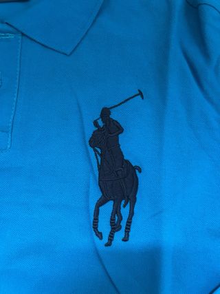 Polo Ralph Lauren Italia Manga Larga Azul