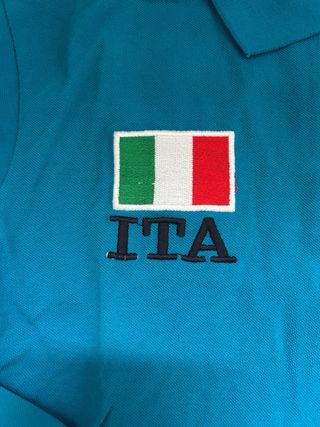 Polo Ralph Lauren Italia Manga Larga Azul